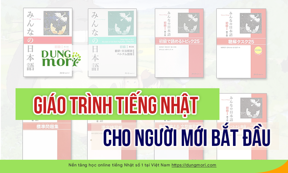 Giáo trình tiếng Nhật cho người mới bắt đầu